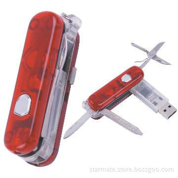 Swiss Army Knife USB Flash Drives